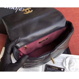 19 Lambskin Flap Bag AS1160