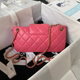 24C Quilted Lambskin Baguette Bag AS4611