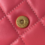 24C Quilted Lambskin Baguette Bag AS4611