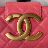 24C Quilted Lambskin Baguette Bag AS4611