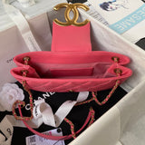 24C Quilted Lambskin Baguette Bag AS4611