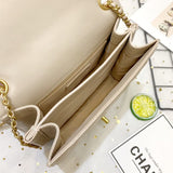 Calf Leather Single Flap Bag AS8869