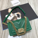 Calfskin Small Boy Handbag A67085
