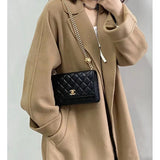 Camellia Crush Wallet On Chain Lambskin AP3297