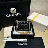 Camellia Crush Wallet On Chain Lambskin AP3297