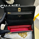 Camellia Crush Wallet On Chain Lambskin AP3297