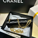 Camellia Crush Wallet On Chain Lambskin AP3297