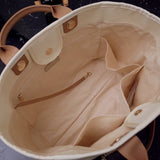 Canvas Large Deauville Pearl Tote Bag A66941