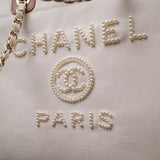 Canvas Large Deauville Pearl Tote Bag A66941