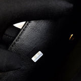Caviar Calfskin 20cm Classic Flap Bag 1116 Black