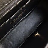 Caviar Calfskin 20cm Classic Flap Bag 1116 Black
