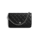 Classic Lambskin Wallet On Chain WOC AP0250