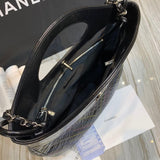 Crumpled Calfskin 31 Shopping Bag 0091