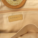 Deauville Tote 38cm Canvas Bag A66941 Apricot/Gold