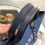 Deauville Tote 38cm Canvas Bag A66941 Blue