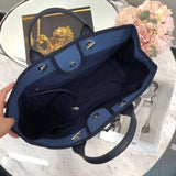 Deauville Tote 38cm Canvas Bag A66941 Blue