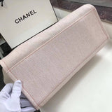 Deauville Tote 38cm Canvas Bag A66941 Bubblegum Pink