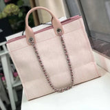 Deauville Tote 38cm Canvas Bag A66941 Bubblegum Pink