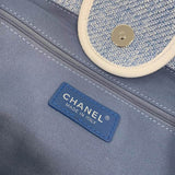 Deauville Tote 38cm Canvas Bag A66941 Light Blue