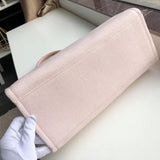 Deauville Tote 38cm Canvas Bag A66941 Pink/White