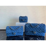 Denim Classic Flap Mini Bag AS2070