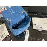 Denim Classic Flap Mini Bag AS2070