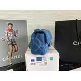 Denim Classic Flap Mini Bag AS2070