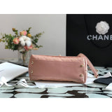 Grained Calfskin Mini Flap Bag with Top Handle 99003