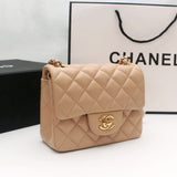 Lambskin 17cm Classic Flap Bag 1115