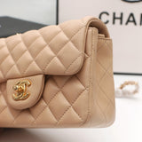 Lambskin 17cm Classic Flap Bag 1115