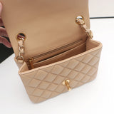 Lambskin 17cm Classic Flap Bag 1115