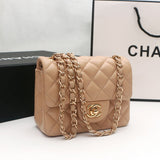 Lambskin 17cm Classic Flap Bag 1115