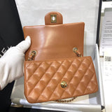 Lambskin 20cm Classic Flap Bag 1116