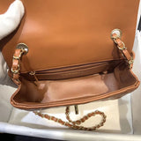 Lambskin 20cm Classic Flap Bag 1116