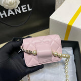 Lambskin Belt Bag AP2654 Pink