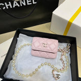 Lambskin Belt Bag AP2654 Pink