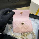 Lambskin Belt Bag AP2654 Pink
