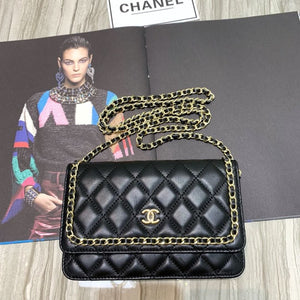 CC Lambskin Chain Bag 86058