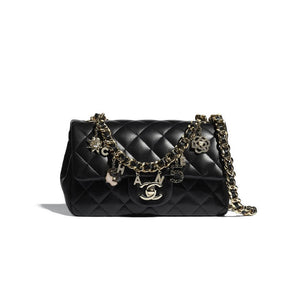 CC Lambskin Flap Bag AS2326