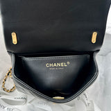 Mini Flap Bag with Pearl Top Handle Chain AS4385