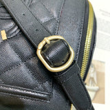 Quilted Caviar Clafskin Waist Bag S0929
