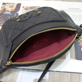 Quilted Caviar Clafskin Waist Bag S0929