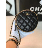Round Clutch Chain Bag A70657