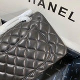 Small Classic Double Flap Bag A01113 in Lambskin
