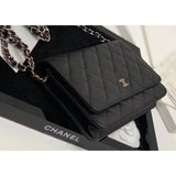 Wallet on Chain Caviar Gold Hardware Bag 528725