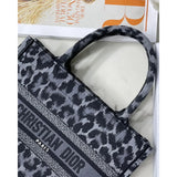 Book Tote Bag 26cm Multicolor Mizza Embroidery