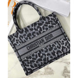 Book Tote Bag 26cm Multicolor Mizza Embroidery