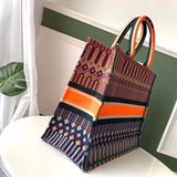 Book Tote Bag M1286 Orange