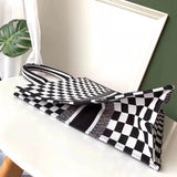 Book Tote Black And White Bag M1286