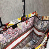 Book Tote Multicolor Phoenix Embroidery M1286